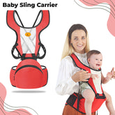 Baby Essential Hands Free Baby Carrier for Toddler (Red)